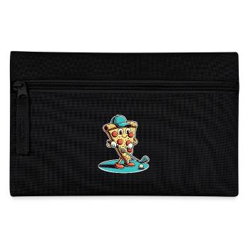Golf Pizza - Federtasche - Schwarz - Vorne