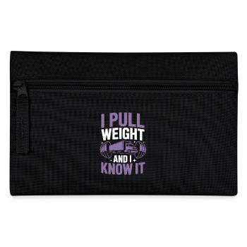 Women In Trucking Female Trucker Pride - Pencil Case - black - Front