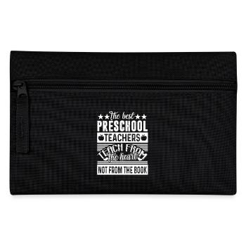 Preschool Teacher Best Preschool Teacher - Pencil Case - black - Front