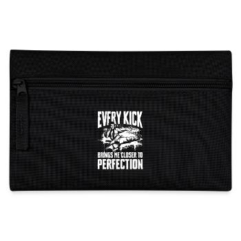 Jeder Tritt Bringt Mich Der Perfektion Näher - Federtasche - Schwarz - Vorne