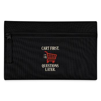 Der Wettbewerbsfähige Lebensmittelkäufer Fast Cart - Federtasche - Schwarz - Vorne