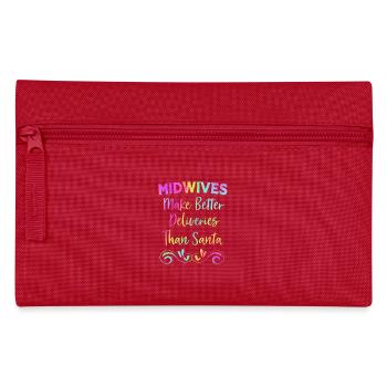 Hebamme - Federtasche - Rot - Vorne