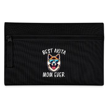 Akita Saying Akita Inu Dogs Funny Akita Gift - Pencil Case - black - Front