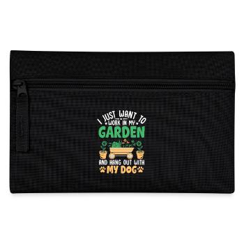 Chien de jardin - Trousse - noir - Devant