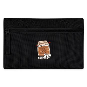 Kombuch-Ya! Funny Kombucha Lover Design - Pencil Case - black - Front