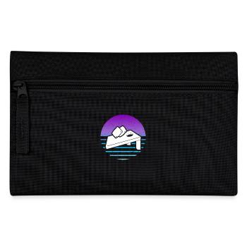 Cornhole Player Design de style rétro - Trousse - noir - Devant