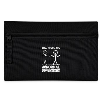 Abnormal dimensions Bodybuilding Workout - Pencil Case - black - Front