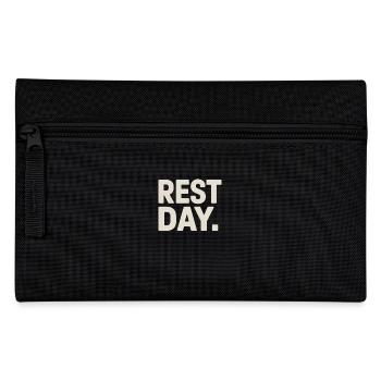 Rest Day Training Fitness Sport Chill Cheat Day - Pencil Case - black - Front
