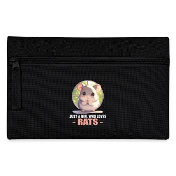 Ratten Ratte - Federtasche - Schwarz - Vorne
