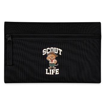 Scout Guide Scout Camping - Pencil Case - black - Front