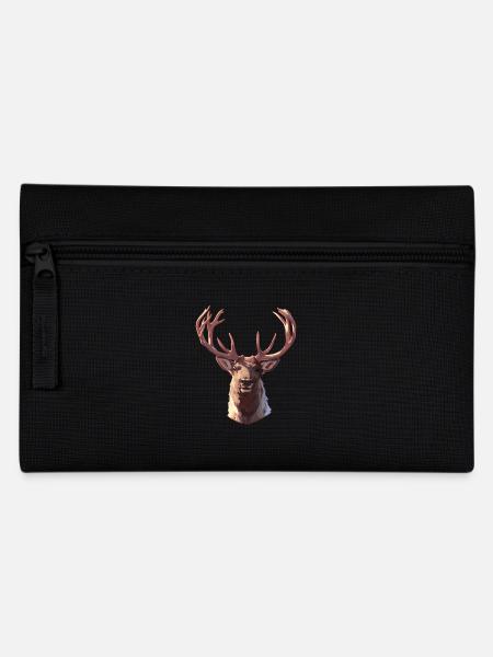 Rentiere Rentier - Federtasche - Schwarz