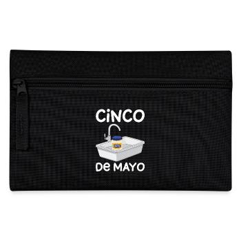 Cinco De Mayo Spass am Waschbecken - Federtasche - Schwarz - Vorne