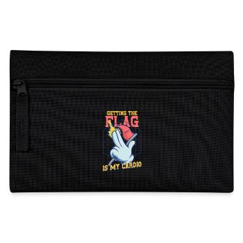Laser Tag Obtenir le drapeau est mon cardio - Trousse - noir - Devant