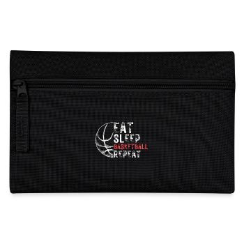 Manger dormir Basketball Répéter Design - Trousse - noir - Devant
