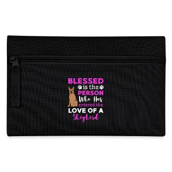 Shepherd Dog Saying German Shepherd - Pencil Case - black - Front