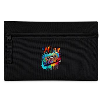 MUSIC CASSETTE 90s - Pencil Case - black - Front