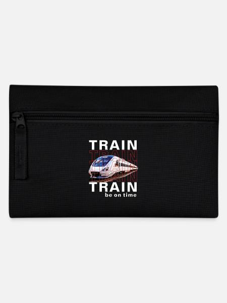 ZUG TRAIN soyez à l’heure - Trousse - noir