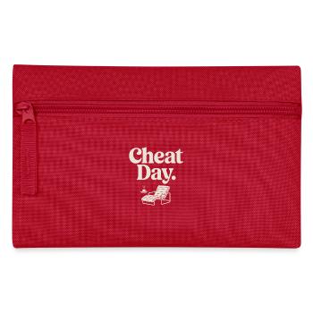 Cheat Day Fitness Enjoyment Break Training Workout - Pencil Case - red - Front