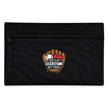 Baseball Mamie Mamie Joueur de baseball Grand-mère Grand-mère - Trousse - noir - Devant