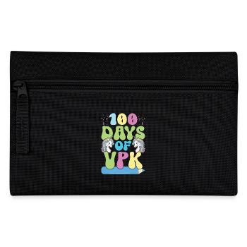 100 days Vpk - Pencil Case - black - Front