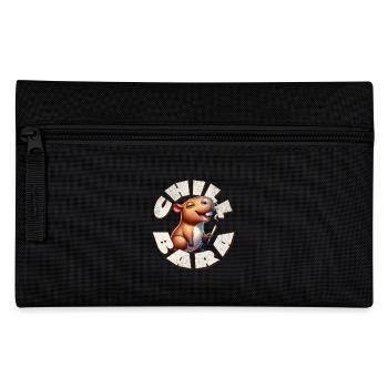 Capybara Chil Bara Fumer du cannabis - Trousse - noir - Devant