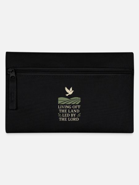 Christian Homesteader Faith Farming Lural Life - Federtasche - Schwarz
