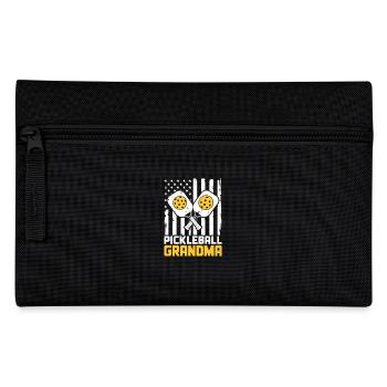 Pickleball Grandma Pickleball Player Gift - Pencil Case - black - Front