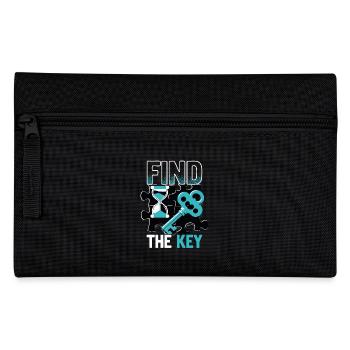 Escape Room Find The Key - Pencil Case - black - Front