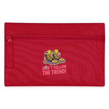 FOLGEN SIE NICHT DEM TREND - Federtasche - Rot - Vorne