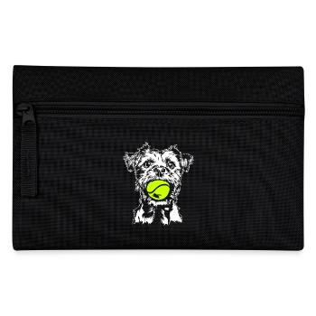 Border Terrier Chien Chien Wilsigns - Trousse - noir - Devant