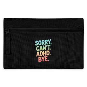 TDAH - Trousse - noir - Devant