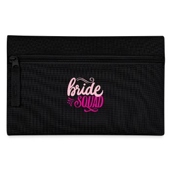 BRIDE SQUAD BACHELORETTE PARTY Team Bride Team Girlfriends - Pencil Case - black - Front