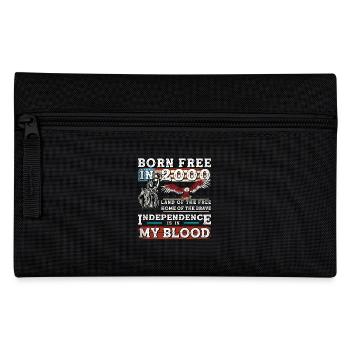 Born Free im Jahr 2000 - 25 Jahre Freiheit & Stolz - Federtasche - Schwarz - Vorne