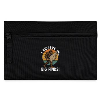 Pfeilspitzen Suchen Arrowhead Hunting Bigfoot - Federtasche - Schwarz - Vorne