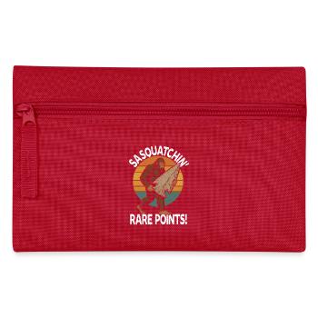 Flint Flint Arrowheads Flintknapping - Pencil Case - red - Front
