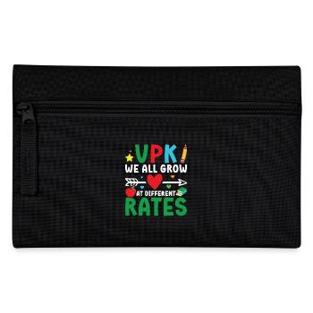 vpk We are all growing at different rates - Pencil Case - black - Front