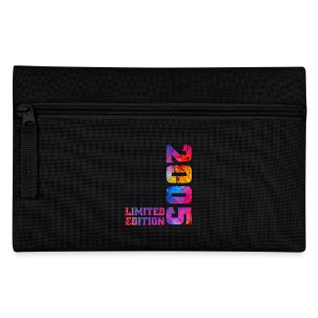 20 Ans Né en 2005 20ème Anniversaire Garçon Fille - Trousse - noir - Devant
