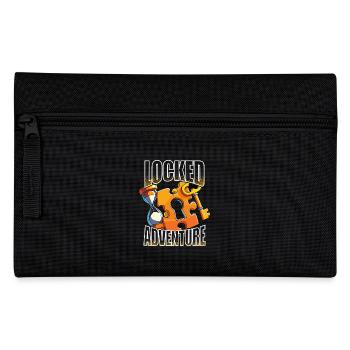 Escape Room Locked Adventure - Pencil Case - black - Front
