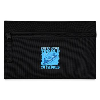 Le bateau-dragon n’est jamais trop vieux pour pagayer - Trousse - noir - Devant
