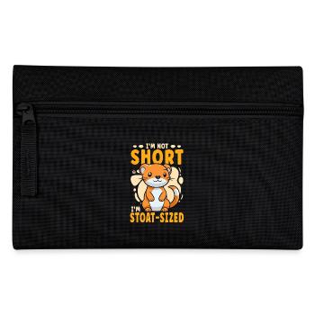 I'm not small, I'm ermine-big - Pencil Case - black - Front