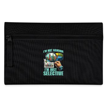 Statistician I'm Not Random I'm Mathematician - Pencil Case - black - Front