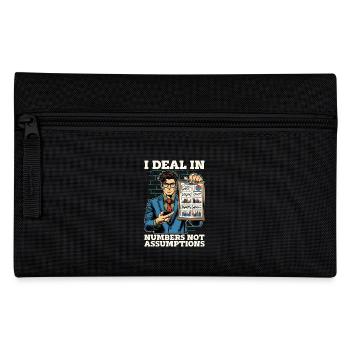 Statistician I Deal In Numbers Data Scientist - Pencil Case - black - Front