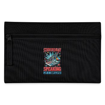Statistically Speaking Data Scientist Statistician - Pencil Case - black - Front