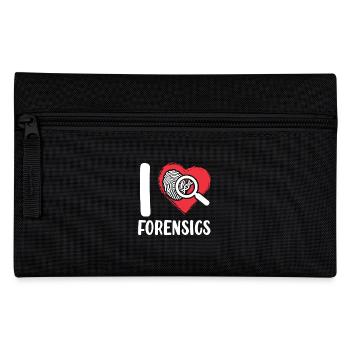 Forensics Crime Scene Investigator Forensic - Pencil Case - black - Front