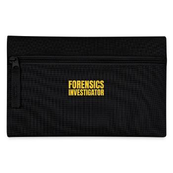 Forensic Investigator Gift Forensics Science - Pencil Case - black - Front