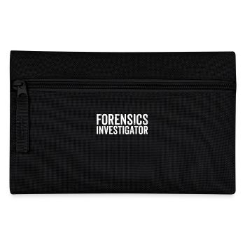 Forensic Investigator Scientist Funny Forensics - Pencil Case - black - Front