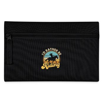 Je préfère rouler - Trousse - noir - Devant