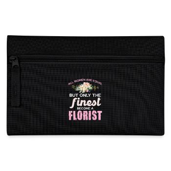 Not all women are florists flowers - Pencil Case - black - Front