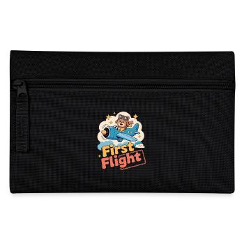 First time flying Travel Memory Sky - Pencil Case - black - Front