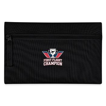 First time flying Travel Memory Sky - Pencil Case - black - Front